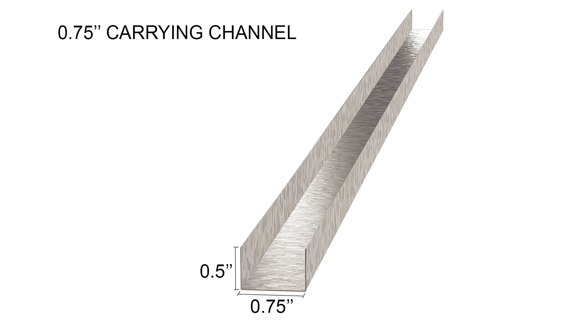 16- CARRYING CHANNEL .75''